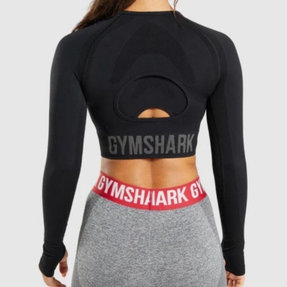 Gymshark Women's Crop Athletic Top Sz M